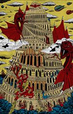 La Tour de Babel 5 couleurs
